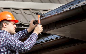 gutter repair Minton, Shropshire